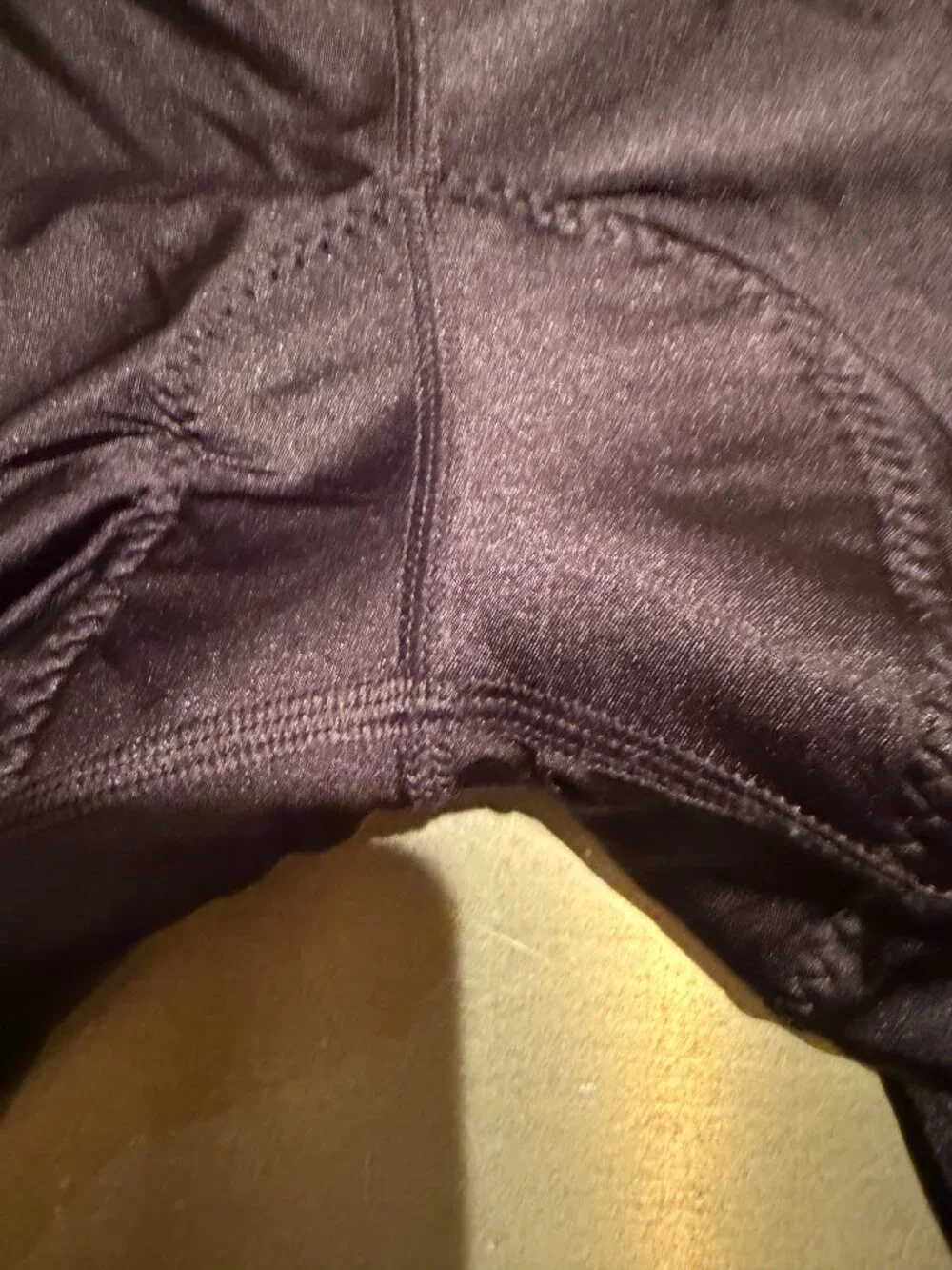 Compression Shorts with Padded Crotch Black Reed Street Medium Vintage